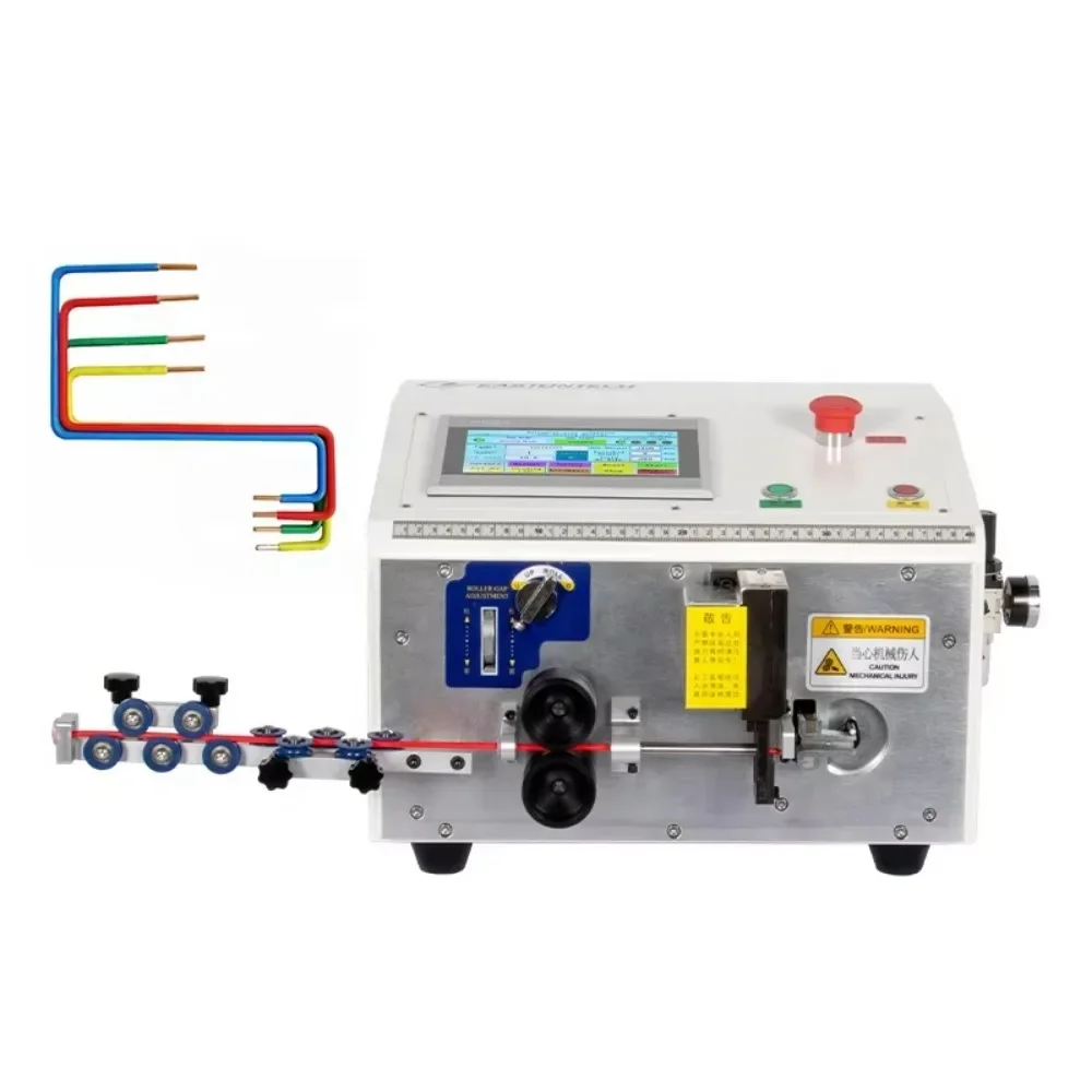 

High efficiency automatic cable wire cutting stripping bending machine bending tools