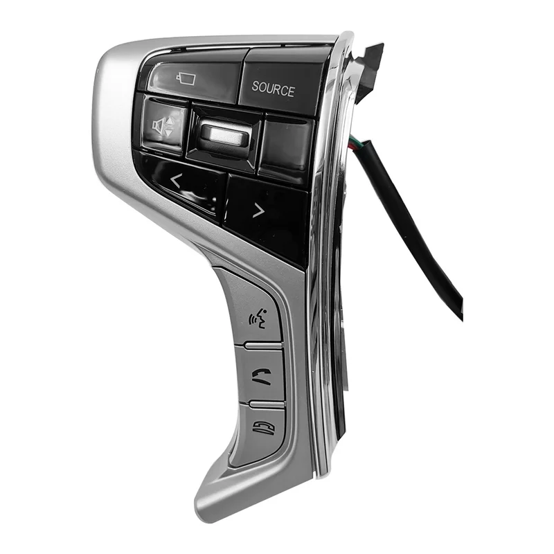 مفتاح التحكم في كروز السيارة ، عجلة القيادة ، زر صوت متعدد الوسائط لميتسوبيشي باجيرو سبورت 15-22 Outlander Delica L200