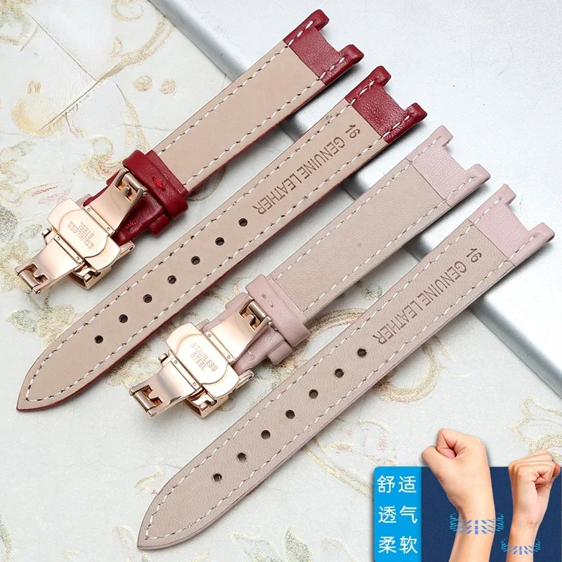 WatchBands for Folli Follie Notch Strap Folli Follie Women\'s Watch Band Lady Bubble Series 12 16mm Watch Strap