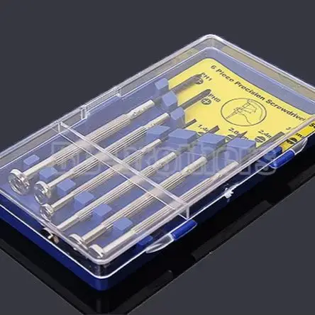 

Watch Repair Tools 6 in 1 Precision Screwdriver Set Screwdriver Combination Decoration Wrist 30set/lot
