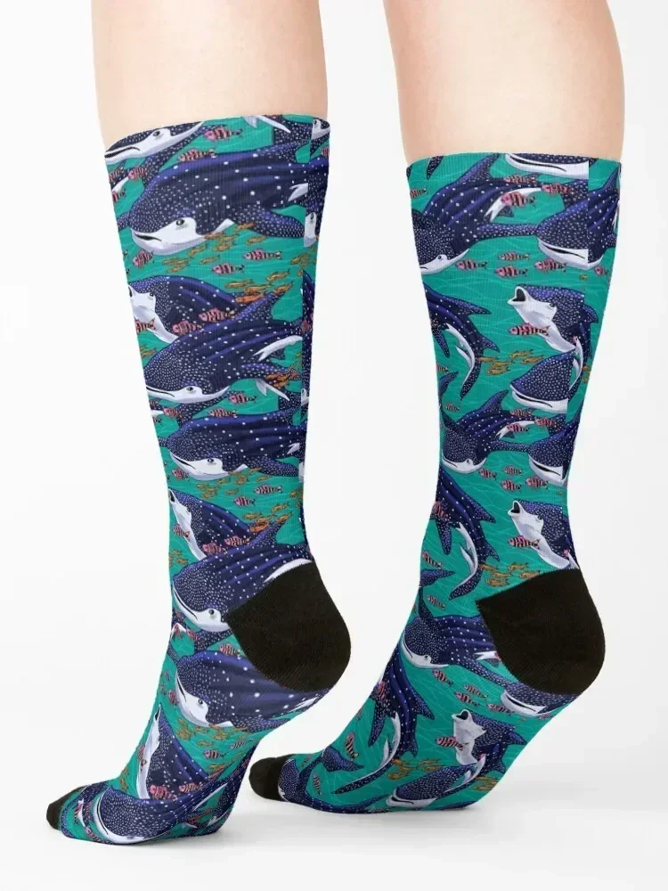 Whale Shark Pod Socks Toe sports kids japanese fashion Novelties Socks Women's Men's