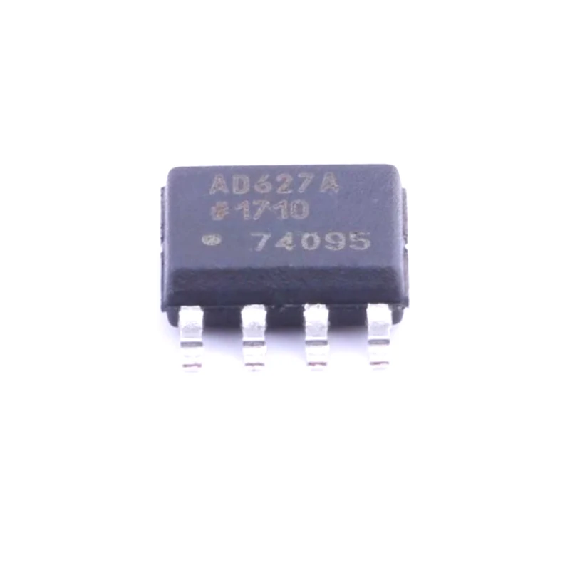 10Pcs/Lot  New Original  AD627ARZ-R7 AD627ARZ  Instrumentation Amplifier 1 Circuit Rail-to-Rail 8-SOIC