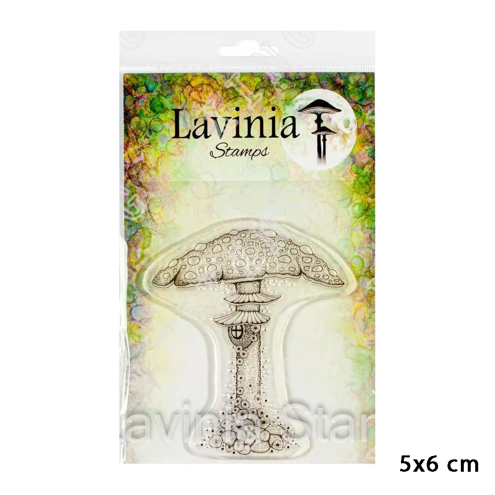 Mushroom Clear Stamps Tranperant Silicone Stamp for Card Making Album Photo DIY Scrapbooking Decorative Craft Supplies Stamps