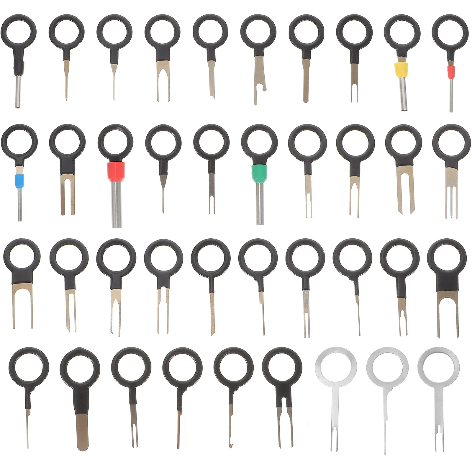 

73Pcs Terminal Removal Tool Kit Stainless Steel Auto Depinning Tool for Car Wire Connector Repair with Multi-Size Pin Extractors