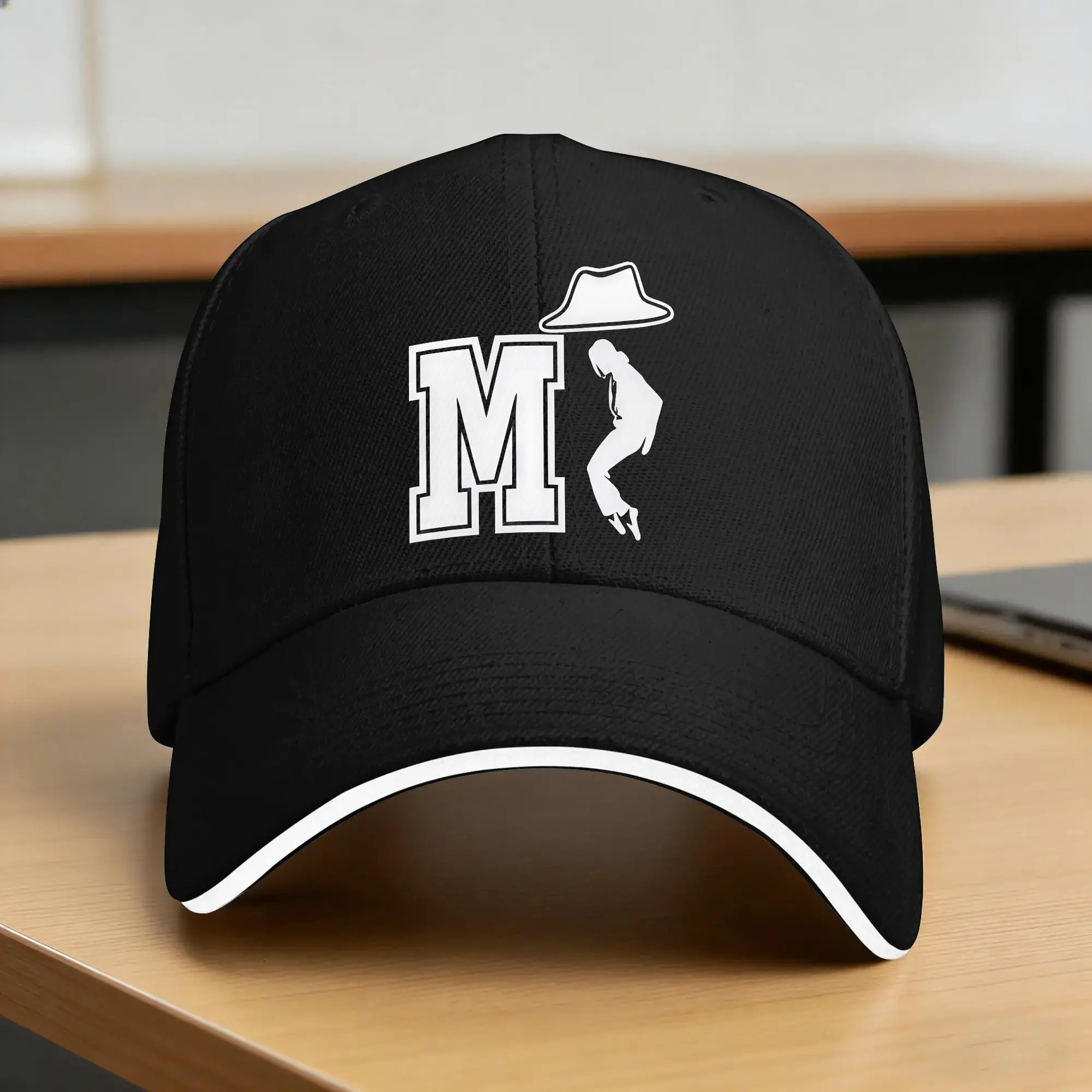 Summer King of Pop M-Michael J-Jackson Baseball Cap  Outdoor Sports Street Style Design Sun Trucker Hat Men Baseball Caps