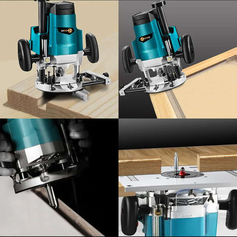 High power bakelite milling High power engraving machine Woodworking slotting machine Multifunctional trimming machine