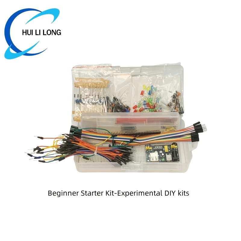 

Стартовый комплект проекта «сделай сам» для Arduino UNO R3, комплект электронных компонентов «сделай сам», набор электронных компонентов с коробкой, 830 точек крепления, макетная плата