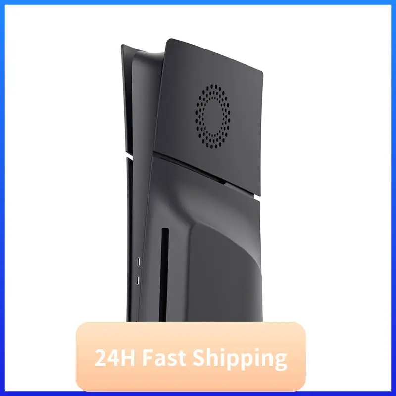 

For PS5 Slim UHD Console Optical Drive Edition Gaming Console Replacement Case With Cooling Hole Case Easy Install
