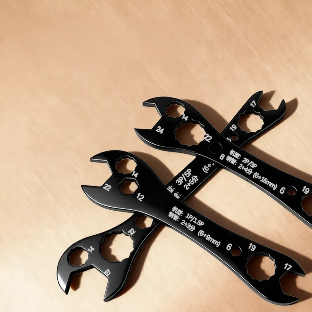 Multi Functional Air Conditioner Repair Wrench For Mekela Universal Spanner Installation Tool Alloy Steel Nut Tightening Kit