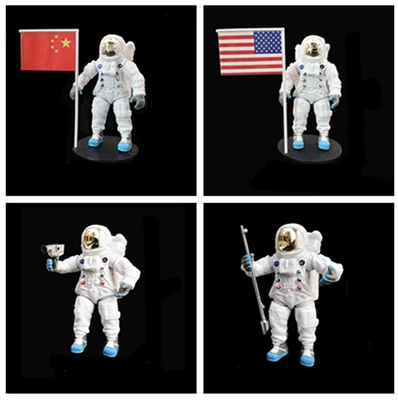 Simulation Astronaut Spaceman Model Ornaments  Joints Movable Model Decoration