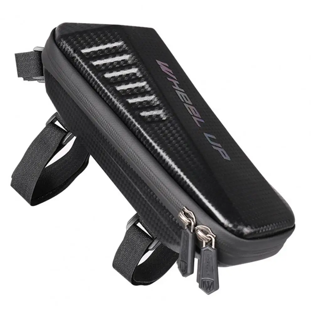 

Front Tube Bag Sturdy Pressure Resistance Easy Installation Electric Folding Bicycle Handlebar Bag Cycling Supply