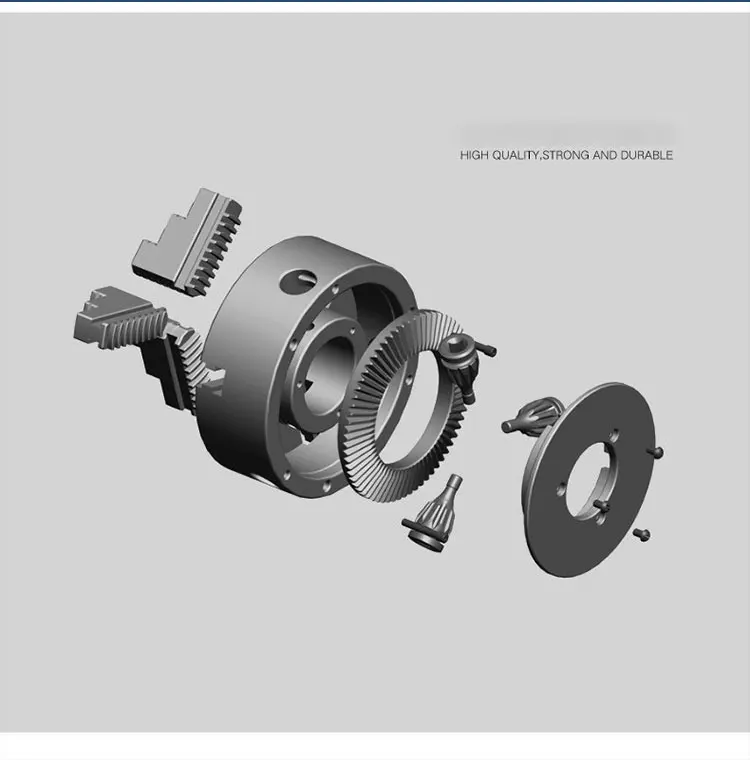 Sanou K11320 Self Centering 3 Jaw Chuck Diameter 320 Mm 12 Inch For Manual Lathe Machine