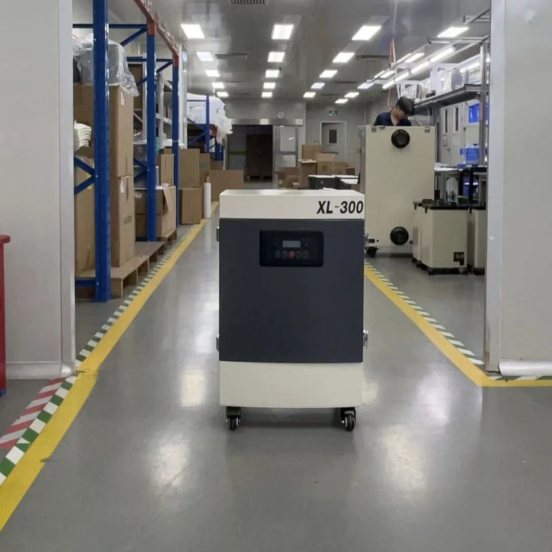 Strong Suction High Efficiency 330W Industry Dust Collector for Laser Cutting Machine Smoke and Odor Removal