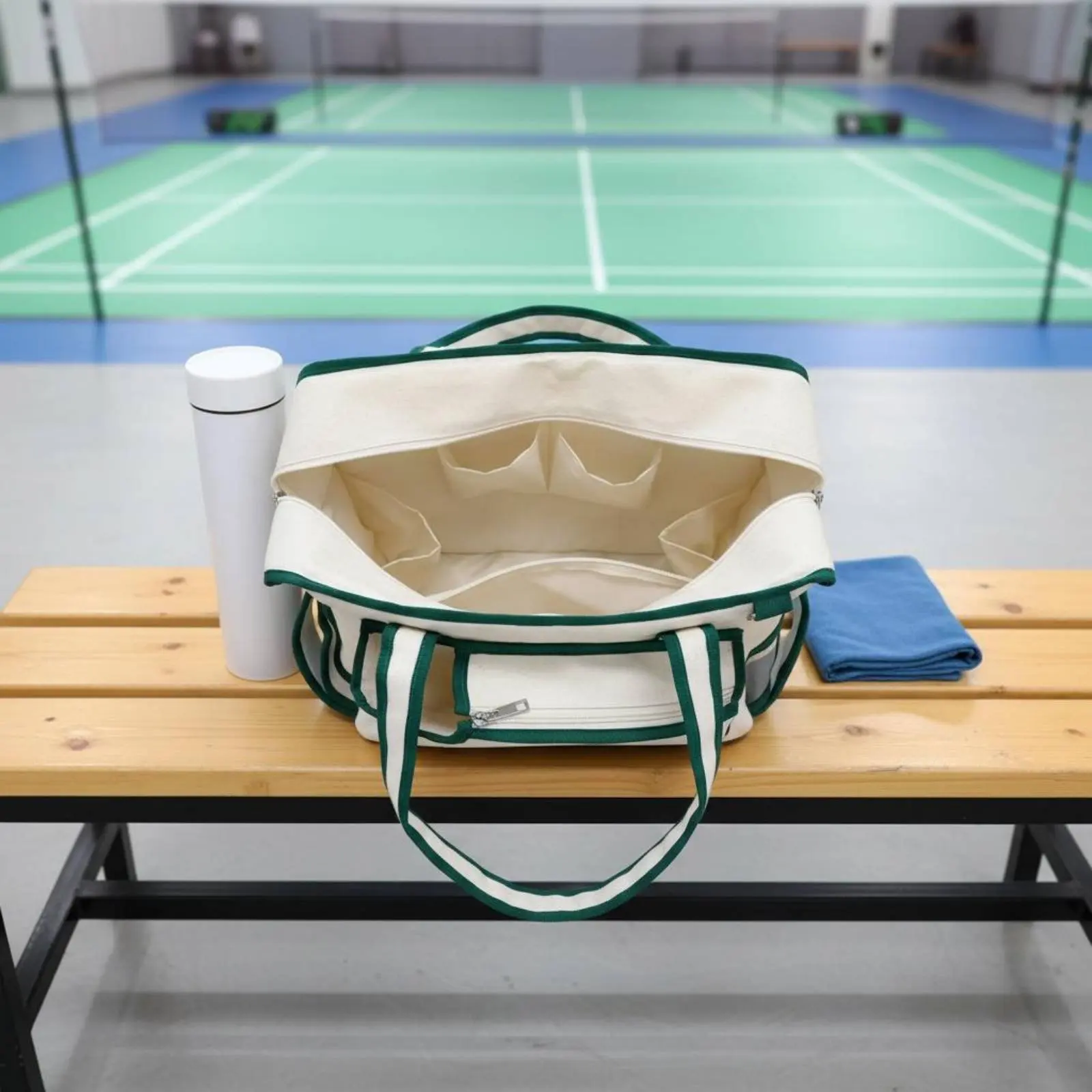 Multi-Sport Racket Bag Large Capacity Tennis Racket Bag Lightweight Long-Lasting for Training view 4