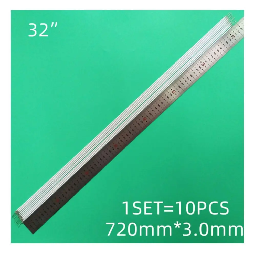 10 pcs/set 720mm (72.0cm)*3.0 (CCFL) LED backlight for 32