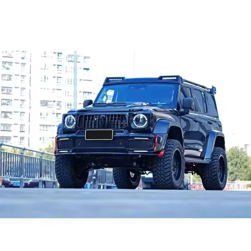 Body Kit Front Grille Side Box Roof Rack Hood Cover Exterior Modification and  Body Kit for Body Kit