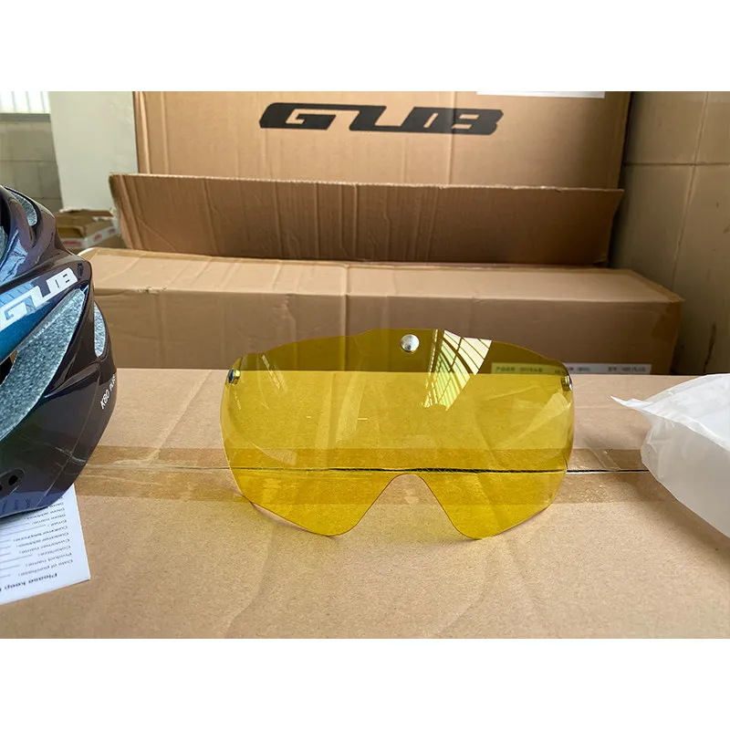 GUB Helmet Glasses Casco Ciclismo For Helmet K80/K90/City-Play Bicycle Helmet Lens Magnetic Helmet Goggles Replacement Lens