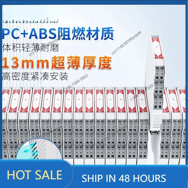 analog signal isolator one in two out DC current pt100 temperature transmitter 4-20mA