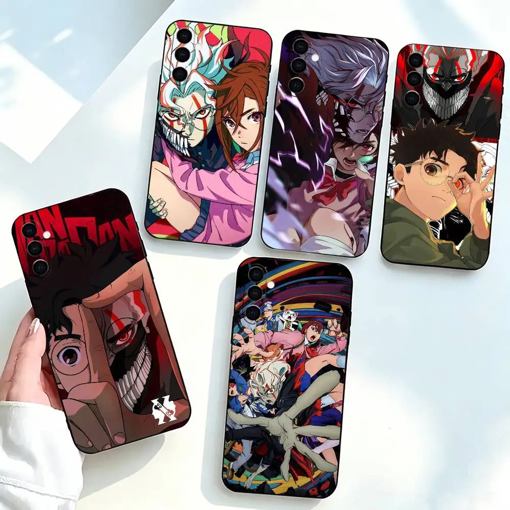 Dandadan Anime-e Phone Case Black Silicone Soft For Samsung Galaxy A73,A72,A71,A70,A53,A52,A51