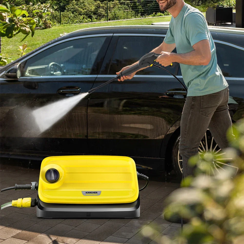 Karcher-Pistolet à eau haute pression pour lavage de voiture, nettoyeur haute pression, 1400W, 220V, auto-amorçante, 108Bar, Patricia Pressure 360L/H, laveuse IPX5