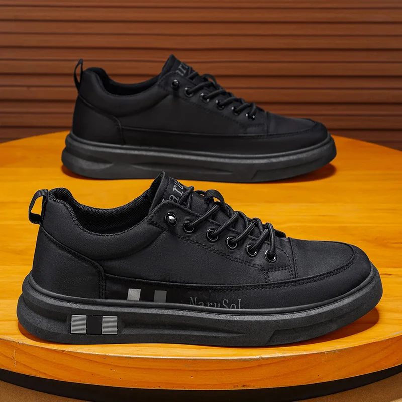 Men's shoes, new breathable ice silk cloth shoes, trendy and versatile shoes, men's casual sports work shoes, flat soles