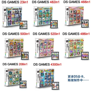 3DS NDS Game Card Gecombineerde kaart 4300 in 1 NDS Gecombineerde kaart NDS Cassette 4300 IN1 Game Collection-kaarten