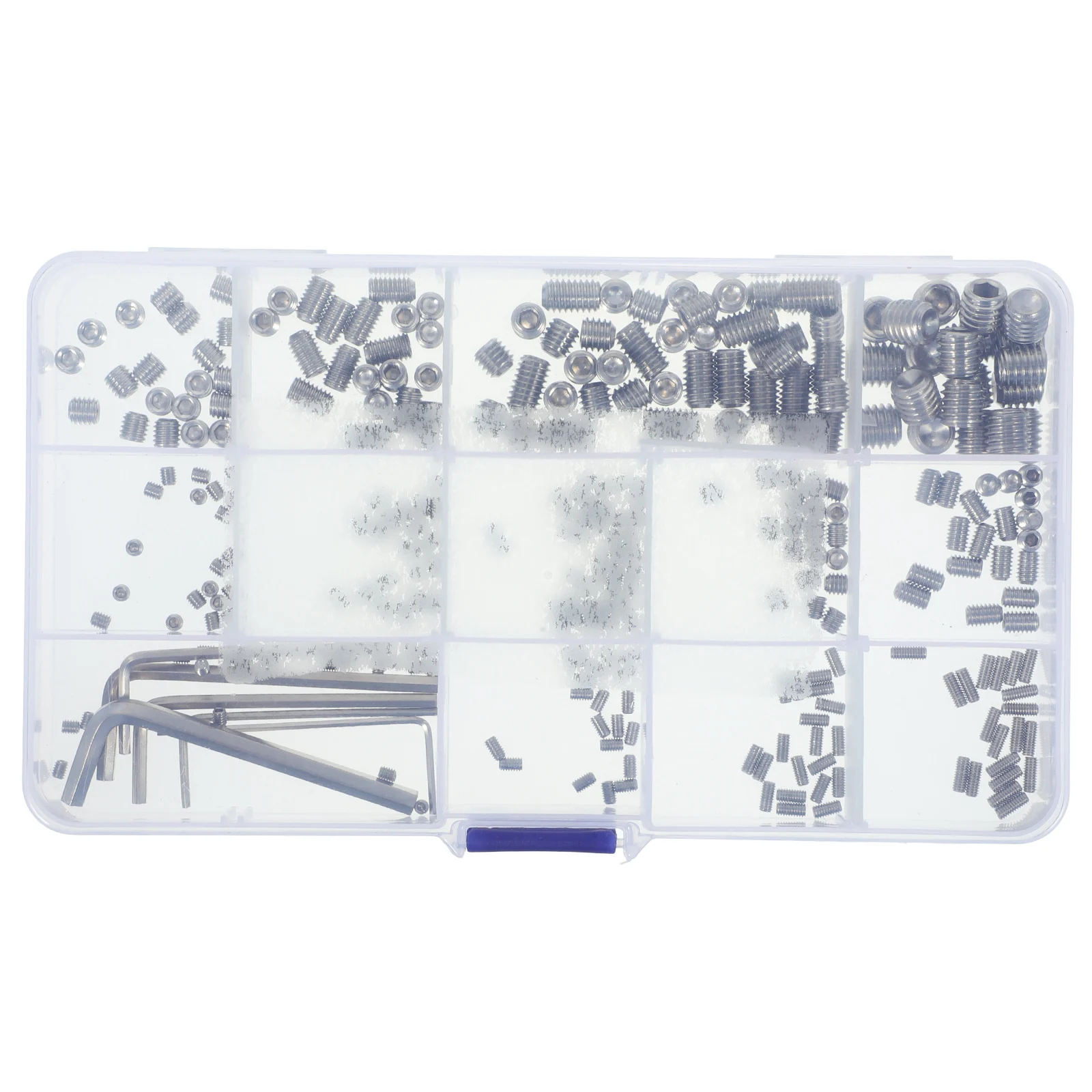 

1 set Set Screw Assortment Kit Small Socket Grub Screws for Door Handles Bathroom Fixtures Stainless Steel