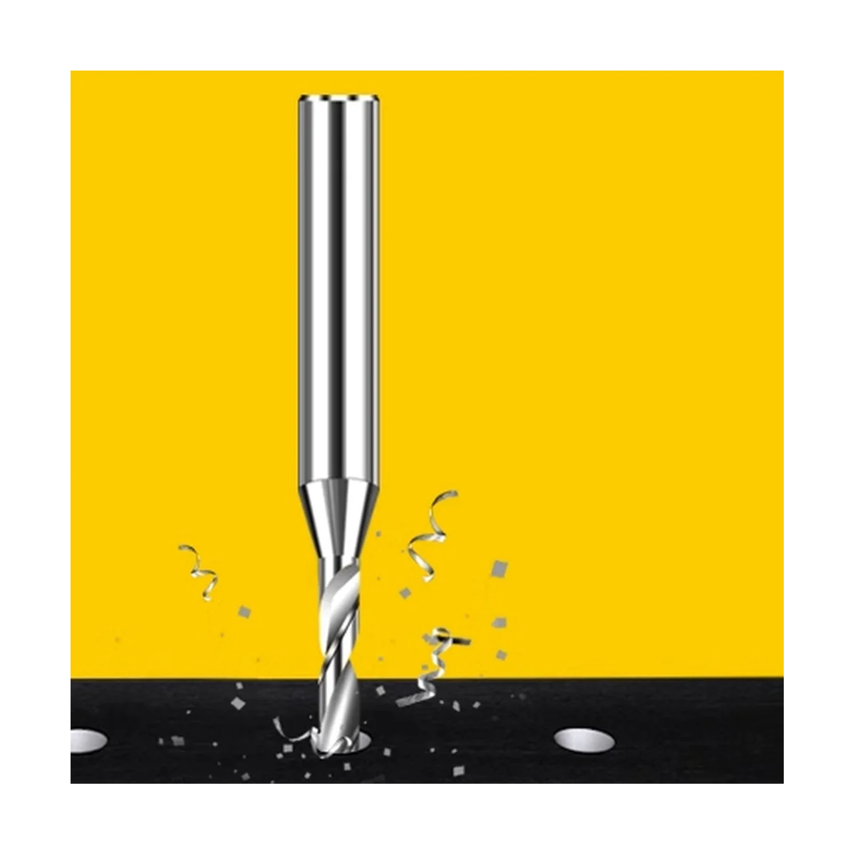 التنغستن سبائك الصلب الحفر ، الصلبة كربيد طحن القاطع ، وتستخدم لقطع الخشب والنحت ، 2 قطعة