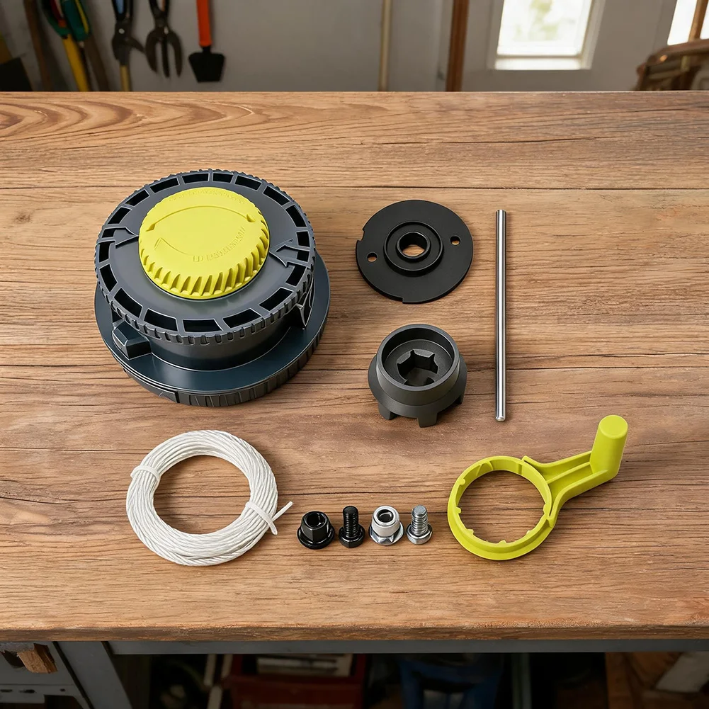 Trimmer Head for Reel Easy Trimmer Head Robust Construction Material Precision Edge Trimming Tough Outdoor Durability