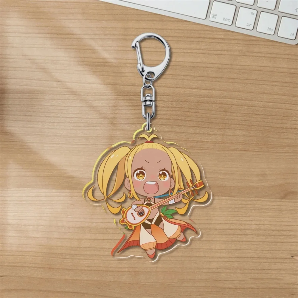 

6CM HOT Anime Re:ZERO -Starting Life in Another World Acrylic Keychain Model Cosplay Characters Ornament Accessories Good Gifts