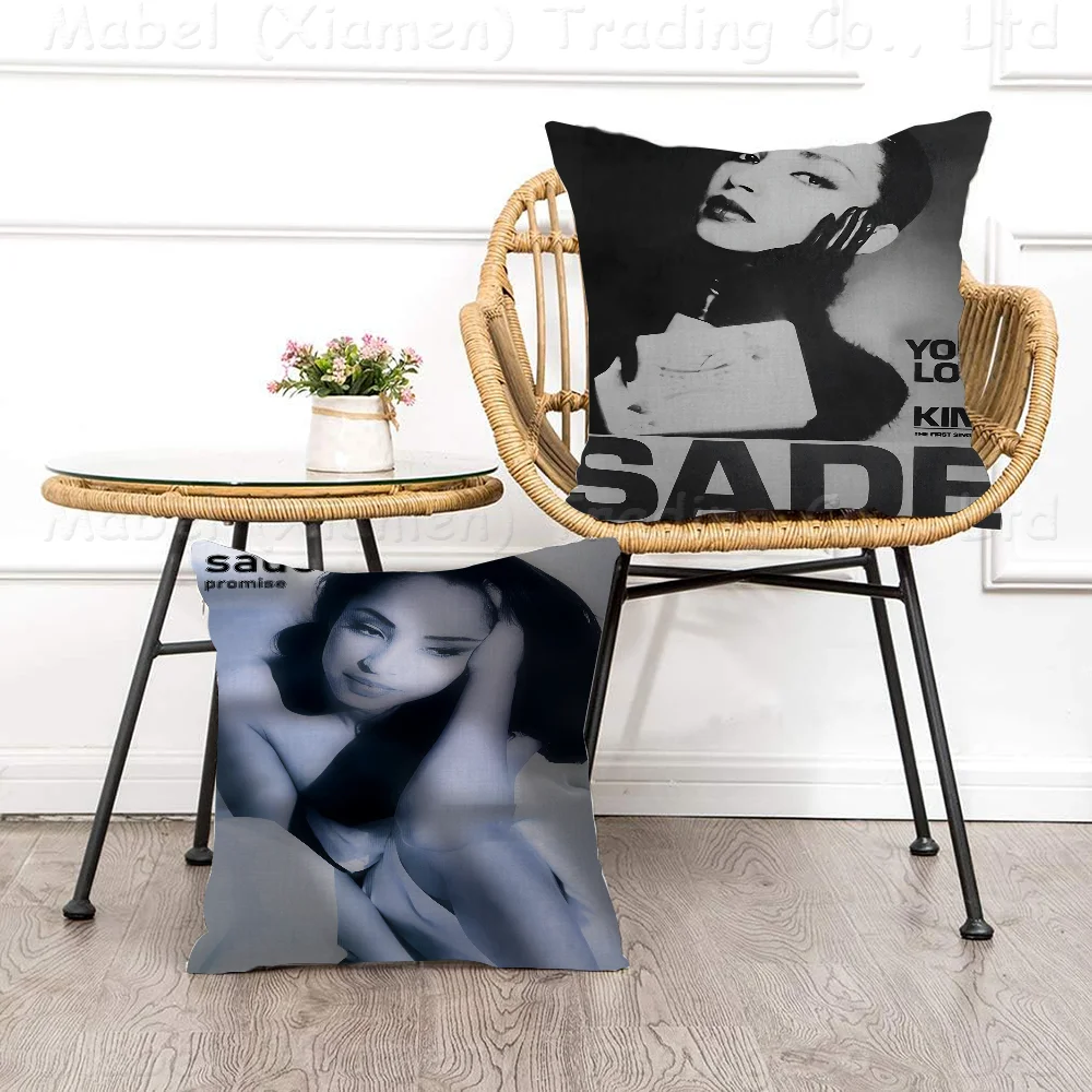 

Singer Sade Pillow Anime Pillow Sofa Bed Head Pillow Cover Cushion Cover 45x45 Cm Fashion