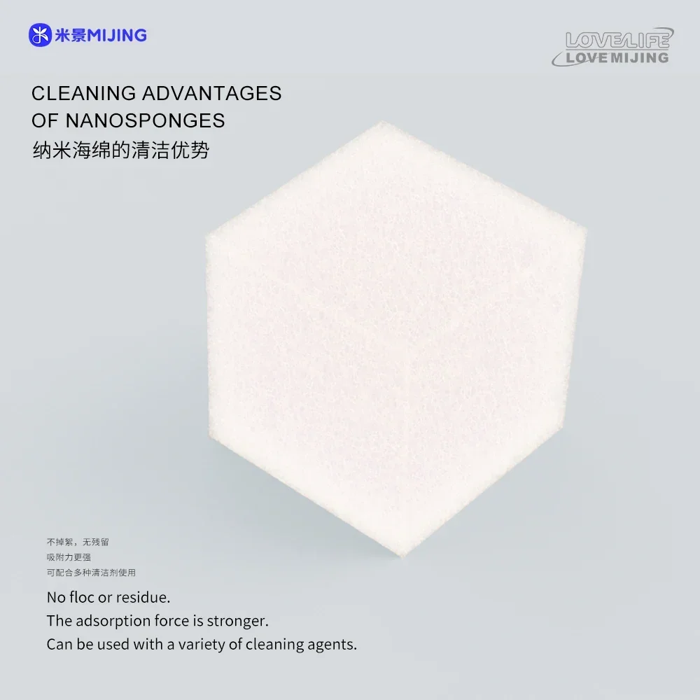 MIJING HM-11 나노 청소 스폰지, 휴대폰 후면 유리, 스크린, 프레임, 카메라 모듈 청소, 잔류물 제거 도구 없음