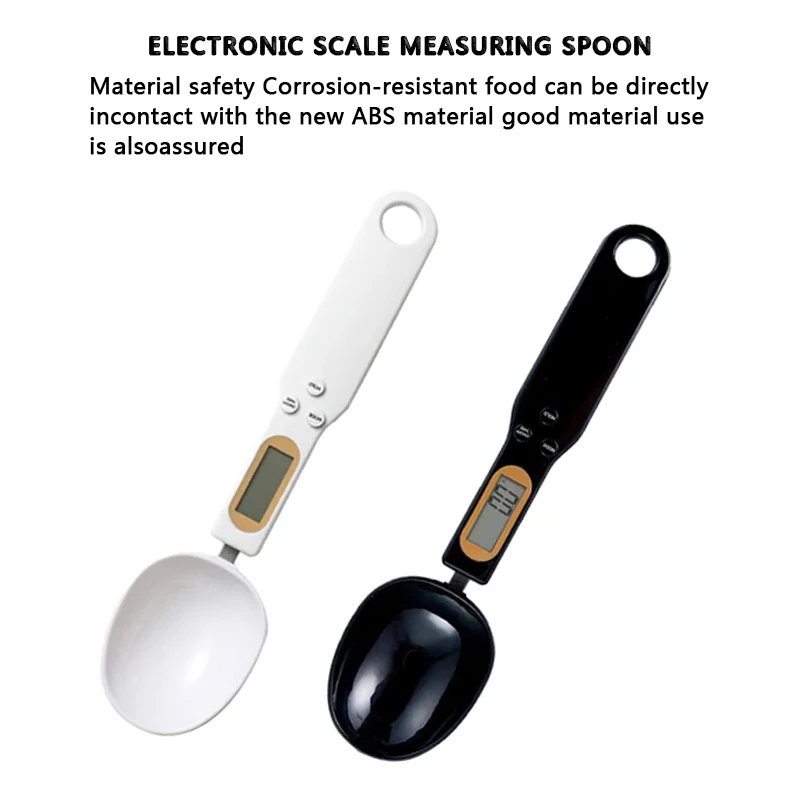 

Battery Model Electronic Measuring Spoon Scale Household Small Kitchen Weighing Spoon Ingredients Food Measuring Spoon Grammage