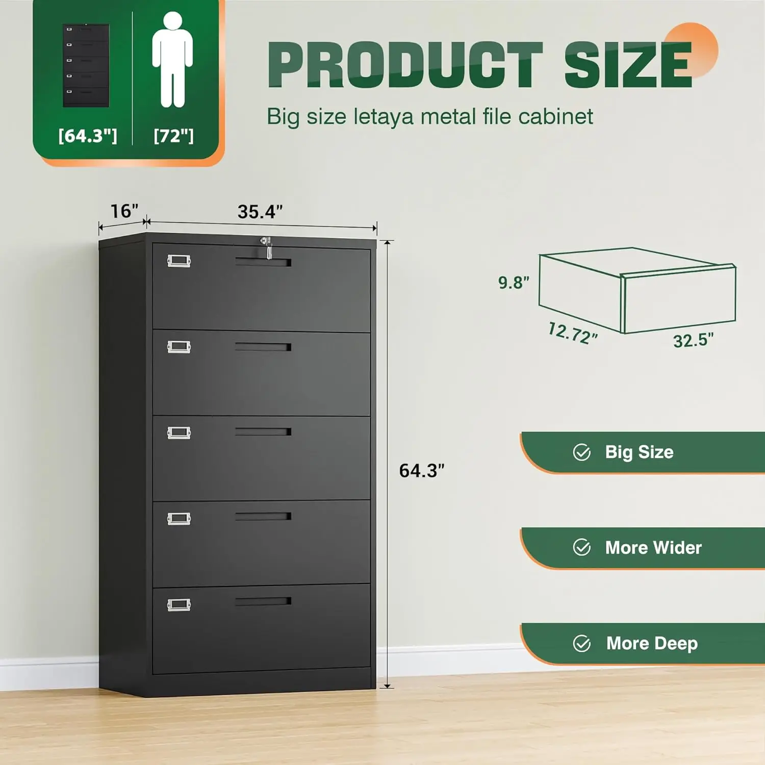 Thumbnail 3 - #11 Best Metal Filing Cabinets to Buy In 2026