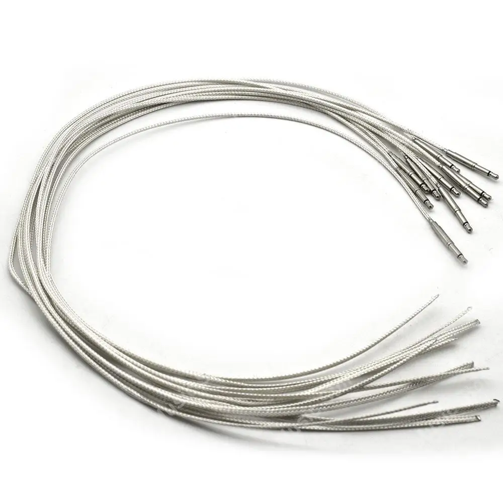 20pcs Soft Acoustic Guitar Preamp Bridge Saddle Piezo Under Pickup Rod Piezo for Guitar Ukulele Bass Violin Guitar Accessories