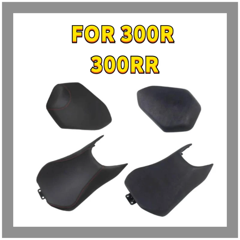 

For LONCIN VOGE 300R 300RR Front and Rear Main Seat Cushions Auxiliary Seat Cushions Saddle Seats