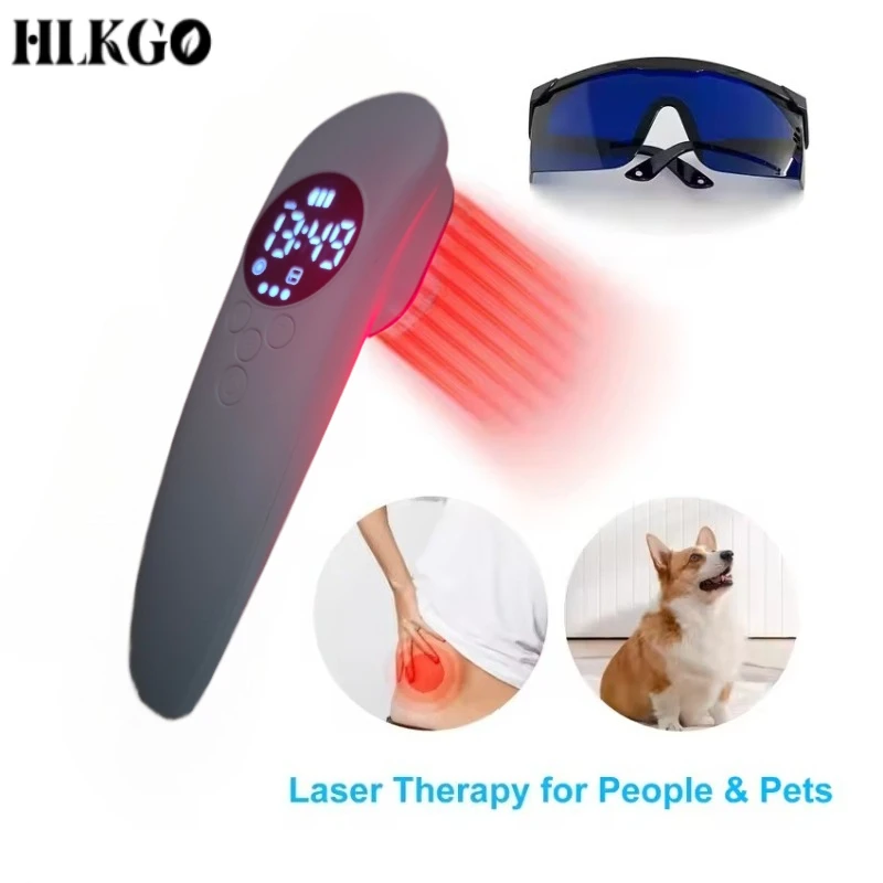 

HLKGO Body Pain Laser Treatment 3x808nm Physiotherapy Equipment for Joint & Muscle Pain Relief