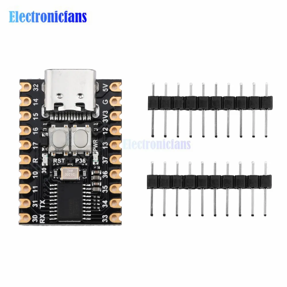 CH552T Core Board Development Board CH552 51 Minimum System Board TYPE-C Interface