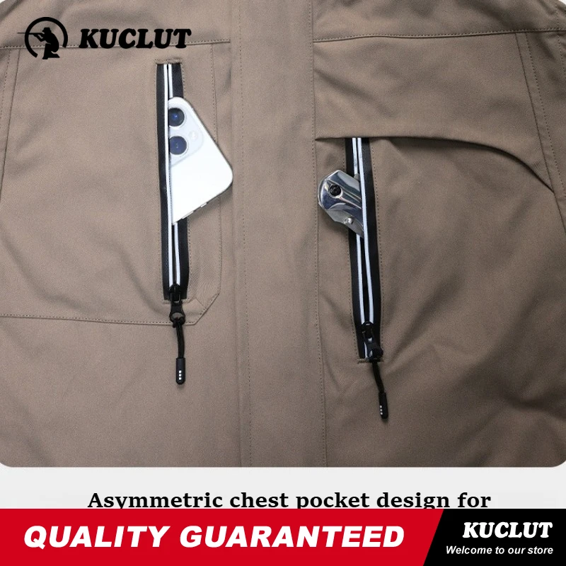 Picture 6: Tactics Autumn Winter Fleece Man Sets Windproof Waterproof Cold Proof Warm Thickened 2-pcs Hiking Mountaineering Outdoors Suits