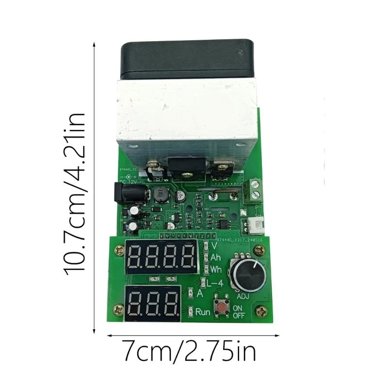 97QC Dispositivo carga electrónica para análisis pruebas circuito 30V 0.1 10a rangos