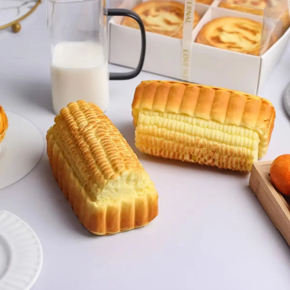 Simulated Roasted Corn Squeeze Relax Gift Stretch Roasted Corn PU Slow Rebound 13.5cm Sensory Slow Rebound Squeeze For Adult