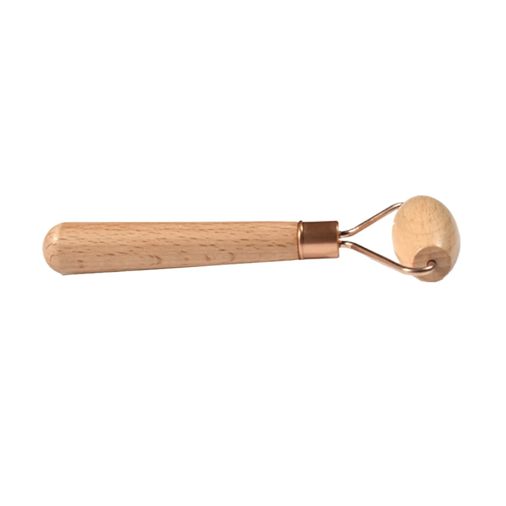 أسطوانة تدليك الوجه من الخشب الطبيعي لأداة تجميل منطقة العين للنساء عصا تدليك ذاتية ملحقات استرخاء الوجه جهاز العناية بالبشرة #6