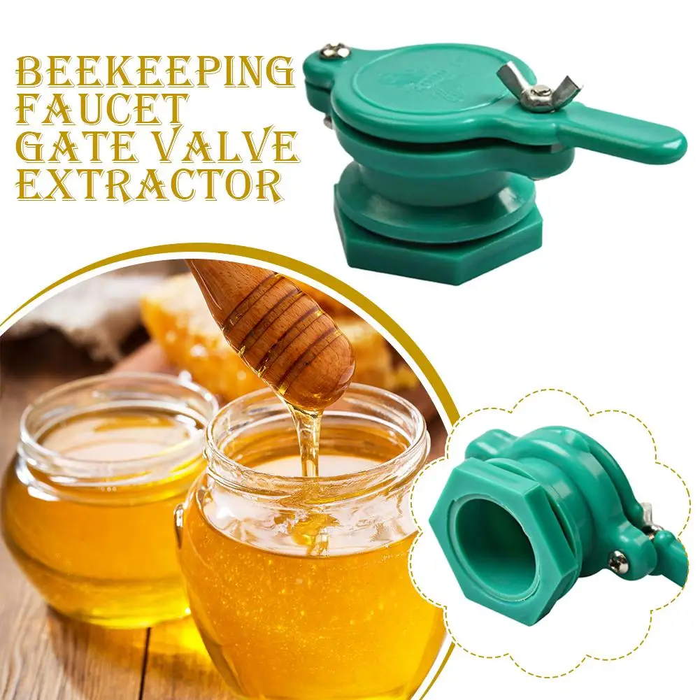 Bee Honey Faucet Gate Valve Extractor High-strength Nylon Flow Honey Mouth Healthy Safe Separator Beekeeping Tool Accessories