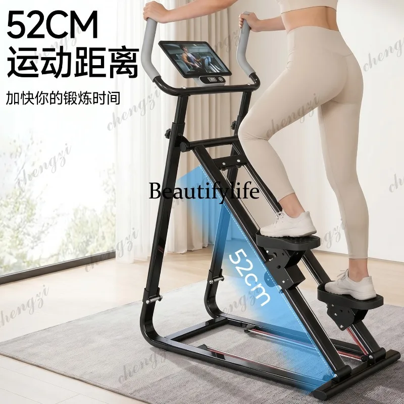 A85 Counting Stair Climbing Machine, Fitness Home Step Machine, Indoor Running Foot Climbing Machine