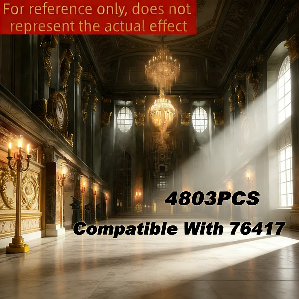 

Набор строительных блоков Classic Bank, 4803 детали, развивающий конструктор STEM для взрослых и детей, подарок на Рождество и День рождения, модель 76417