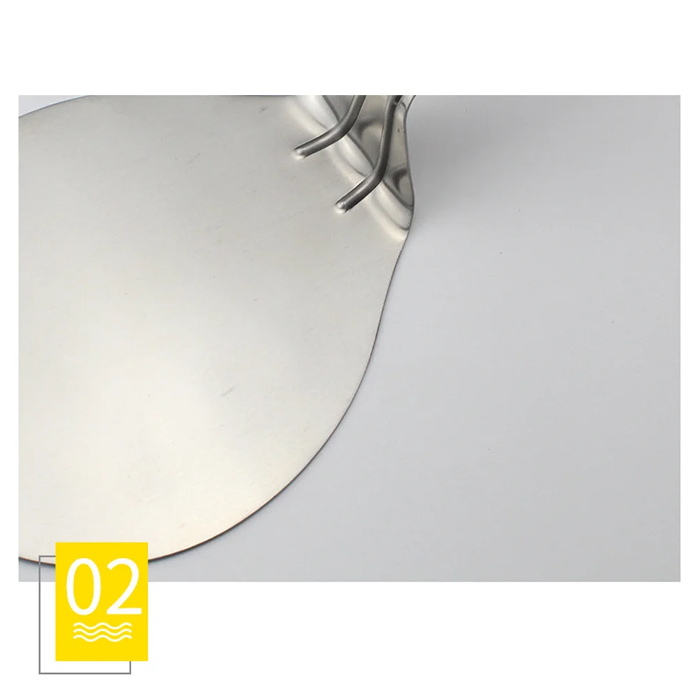 

Round Stainless Steel Pizza Shovel with Wooden Handle Pie Spatula Transfer Kitchen Tool Non-Deformable