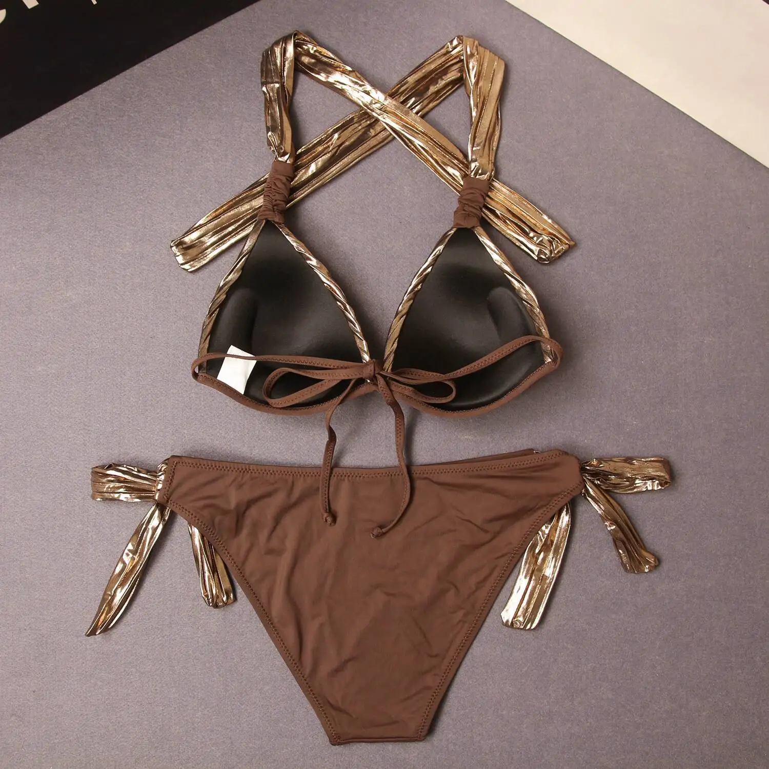 New Swimsuit Bikinis Women Seaside Vacation Style Sexy Hottie Gather Desire Bikini Swim Suits Womens Summer Clothing Clothes