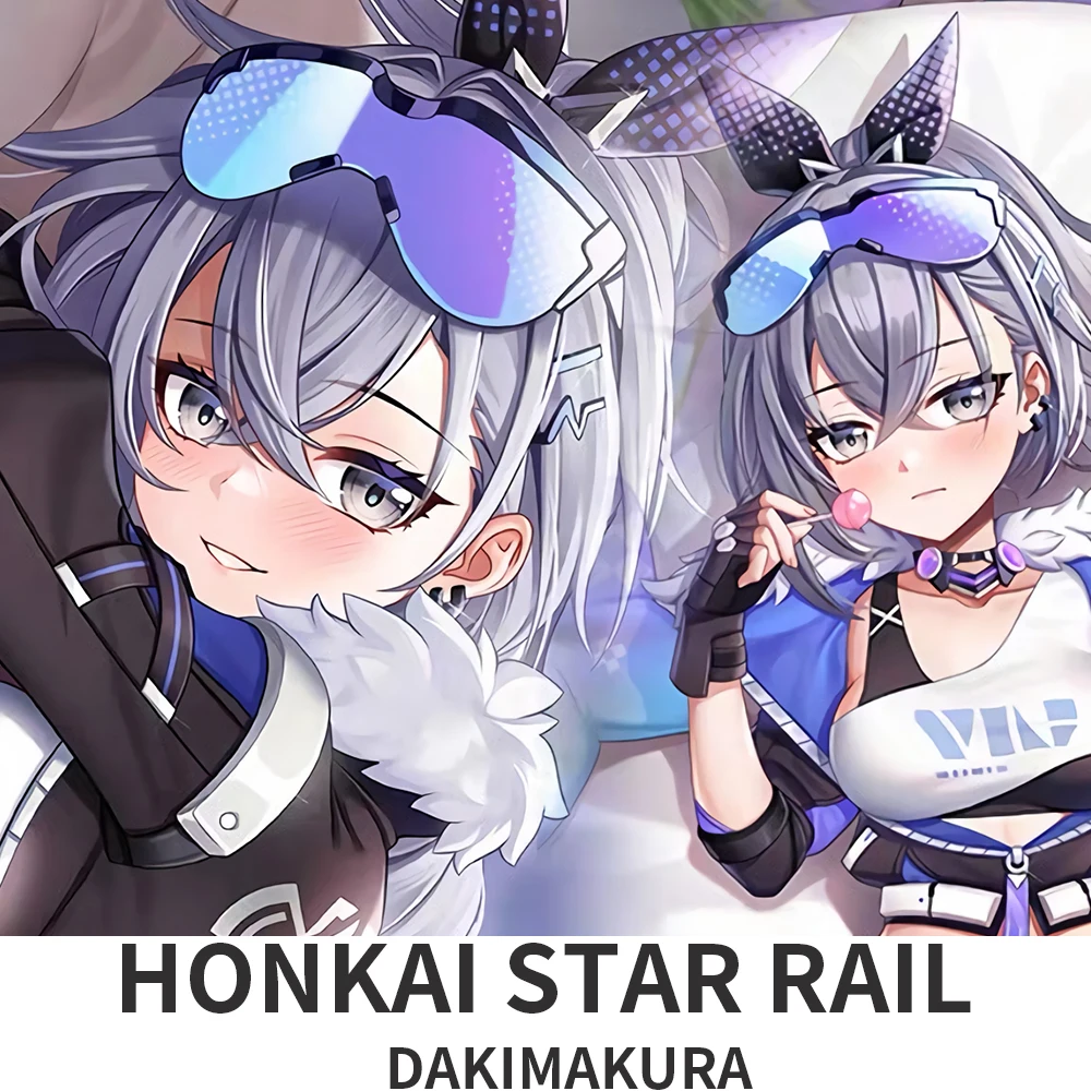 Honkai Star Rail Silver Wolf Dakimakura Hugging Body Pillow Case Anime Pillow Cushion Cover
