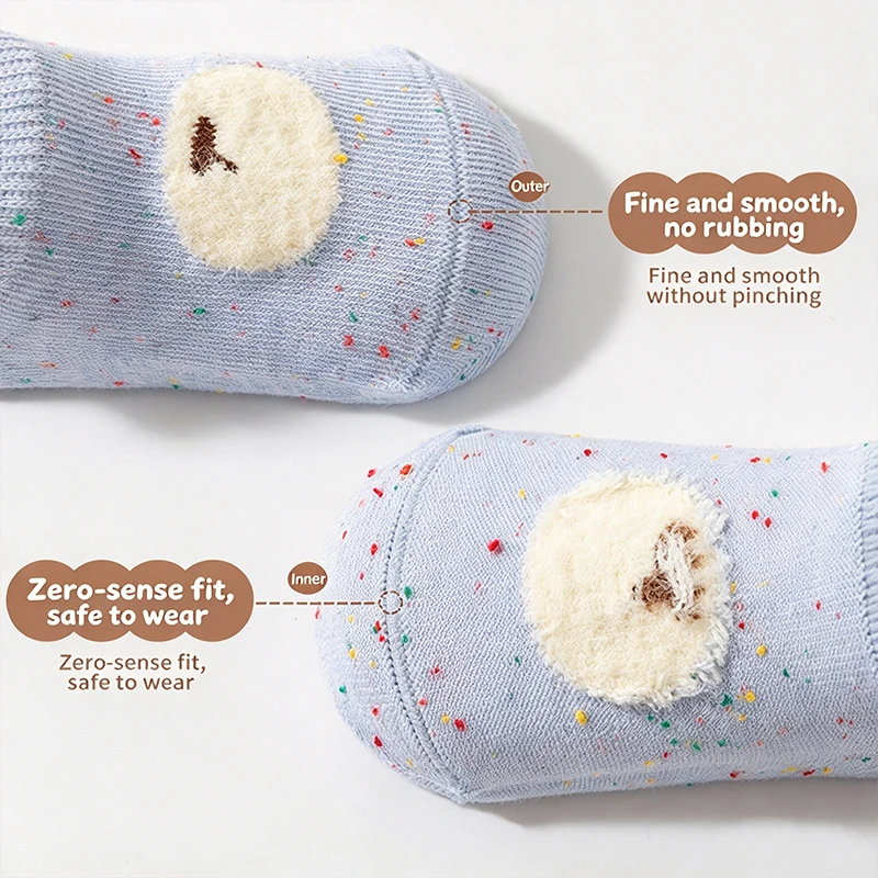 Chaussettes pour bébé, motif d - Unisex Baby Socks Non Slip avis et prix