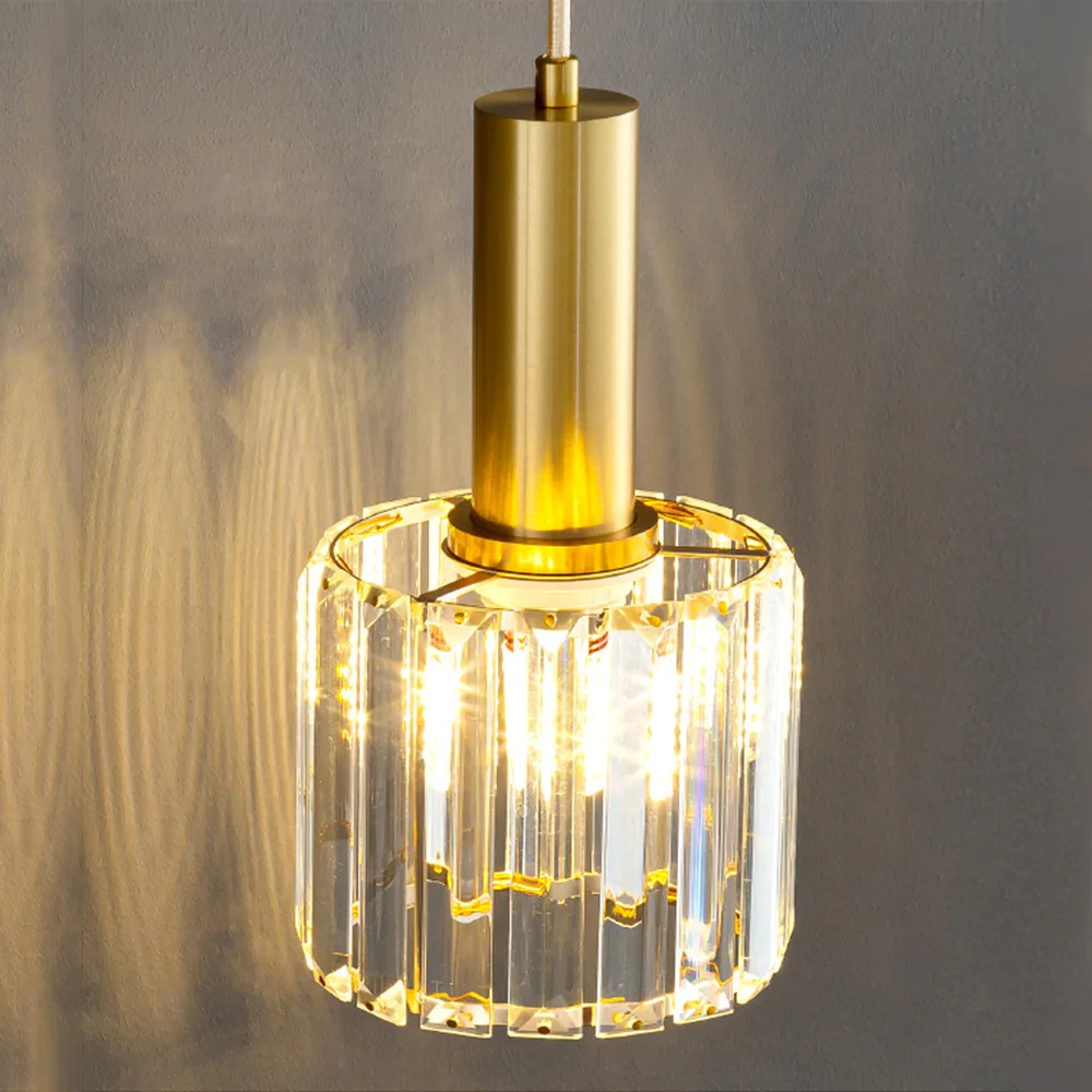 Modern Decorative Pendant Lamp, Minimalist Fish Wire Crystal Light for Hotel Project, Customizable Bedroom Living Room Lighting